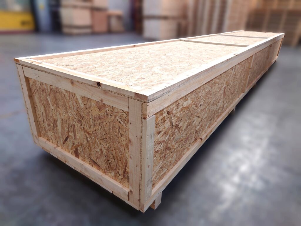 Framed OSB crate