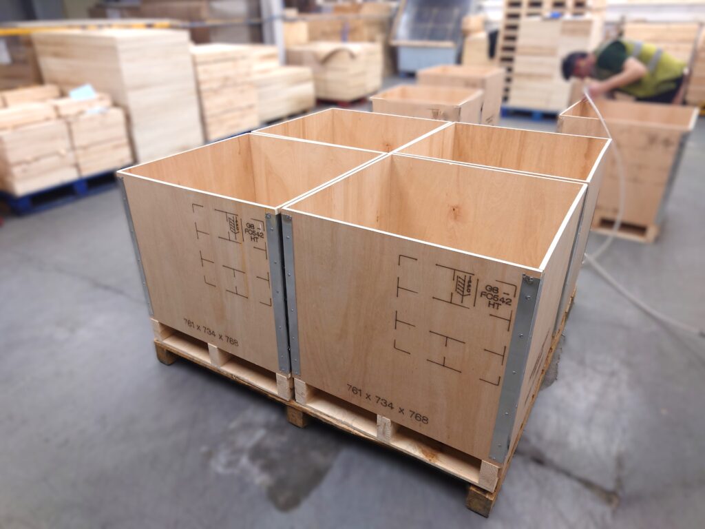 Plywood riveted cases