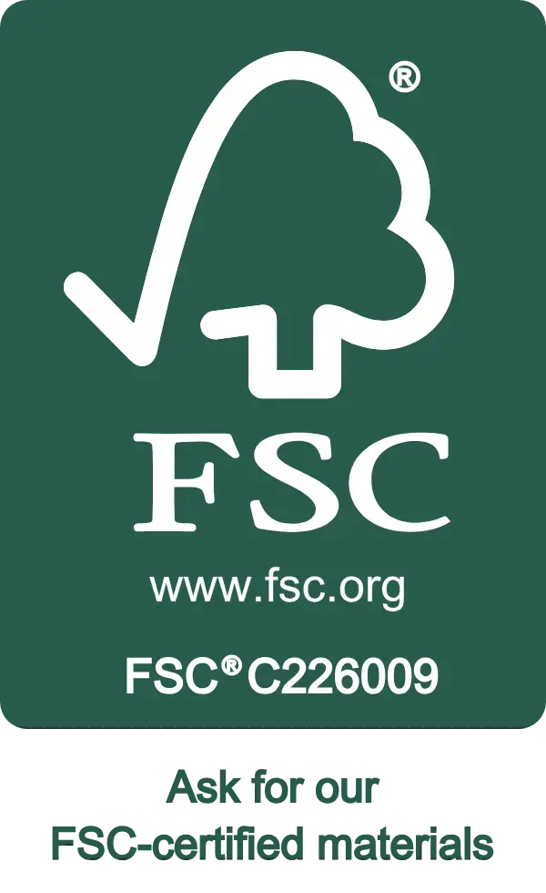 FSC certified - licence code FSC-C226009